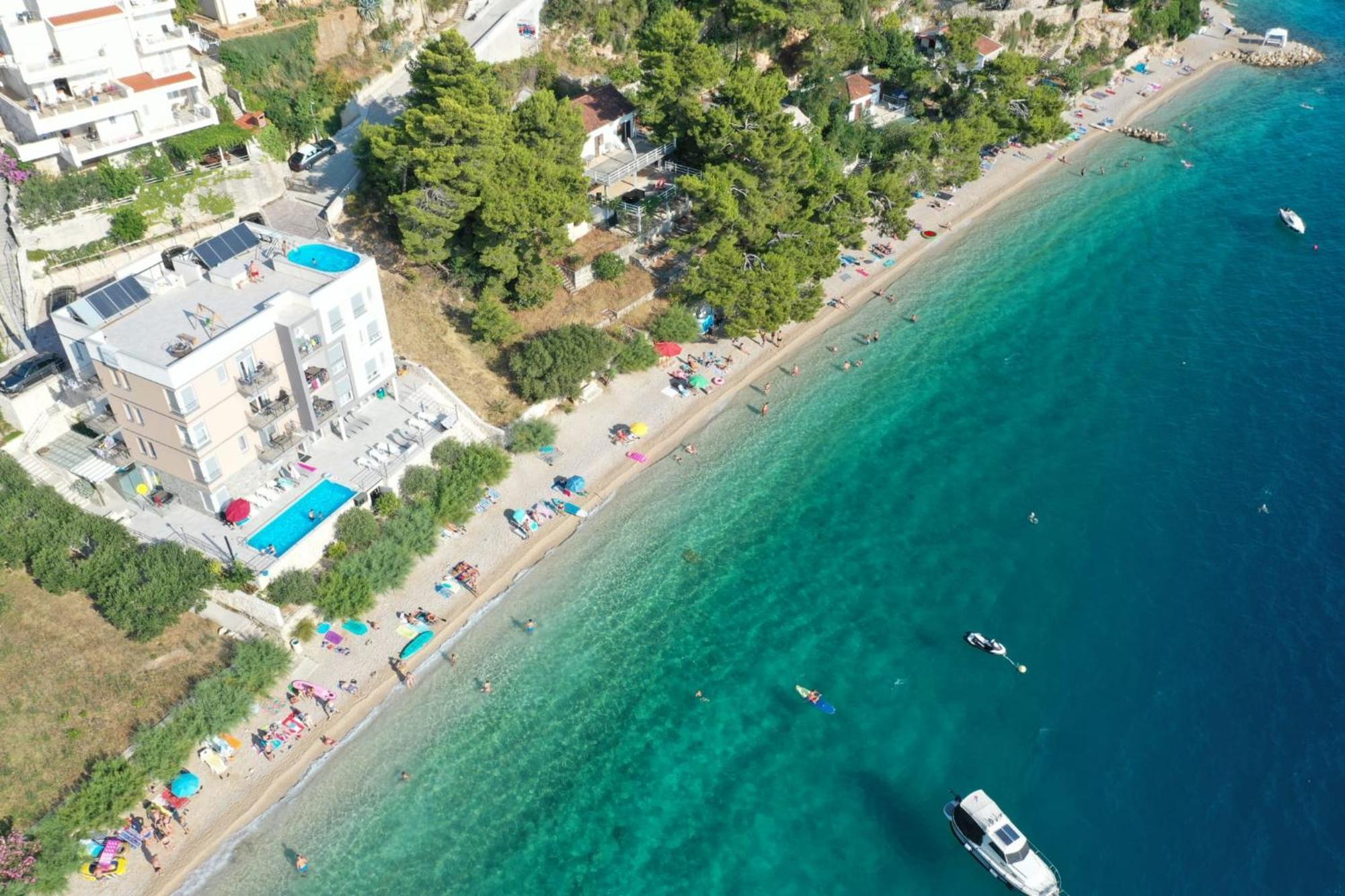 Apartmani Miljak Omiš Exterior foto